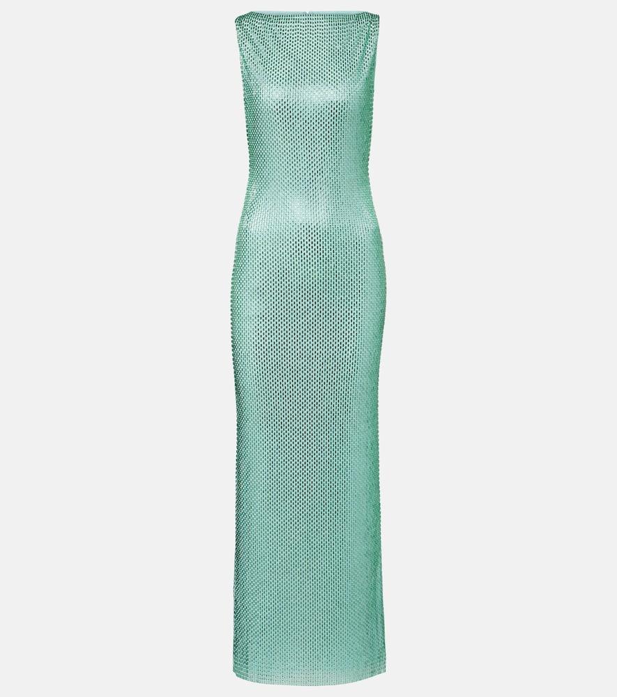 roland mouret embellished maxi dress