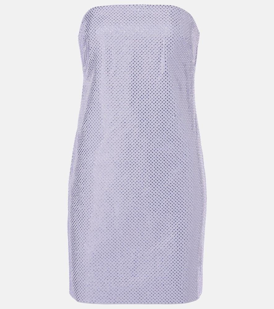 roland mouret embellished strapless minidress