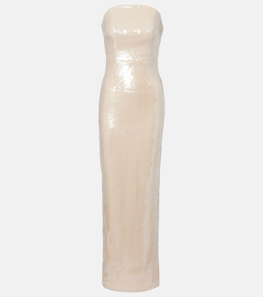 roland mouret sequined gown
