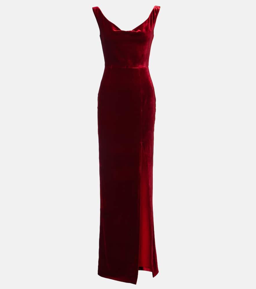 roland mouret velvet gown