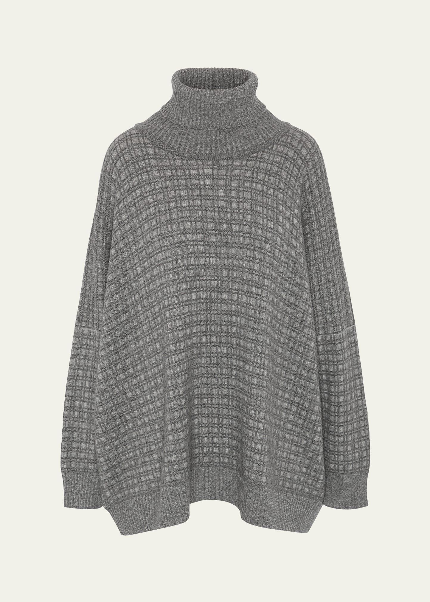 roll neck sweater (mid plus length)