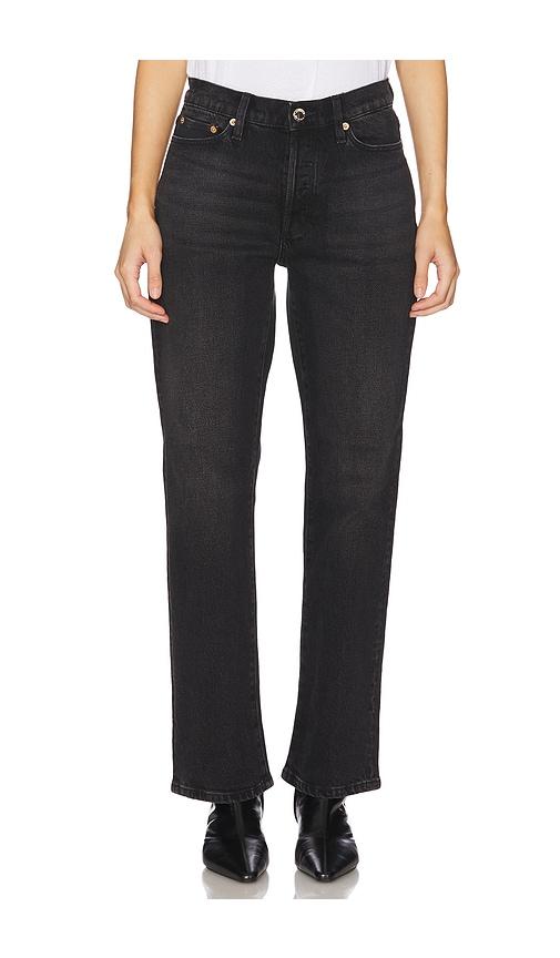 rolla's 90s boyfriend jeans in black.