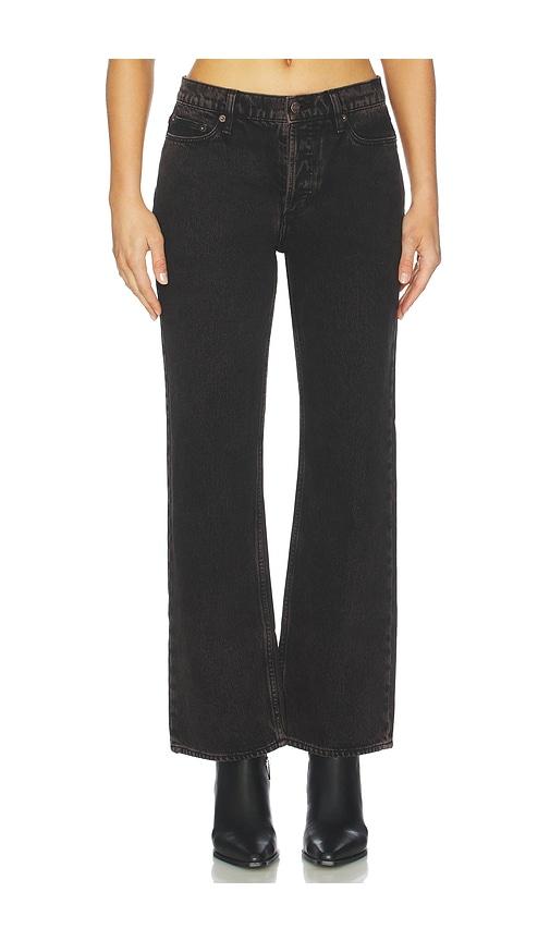 rolla's 90s boyfriend jeans in chocolate.