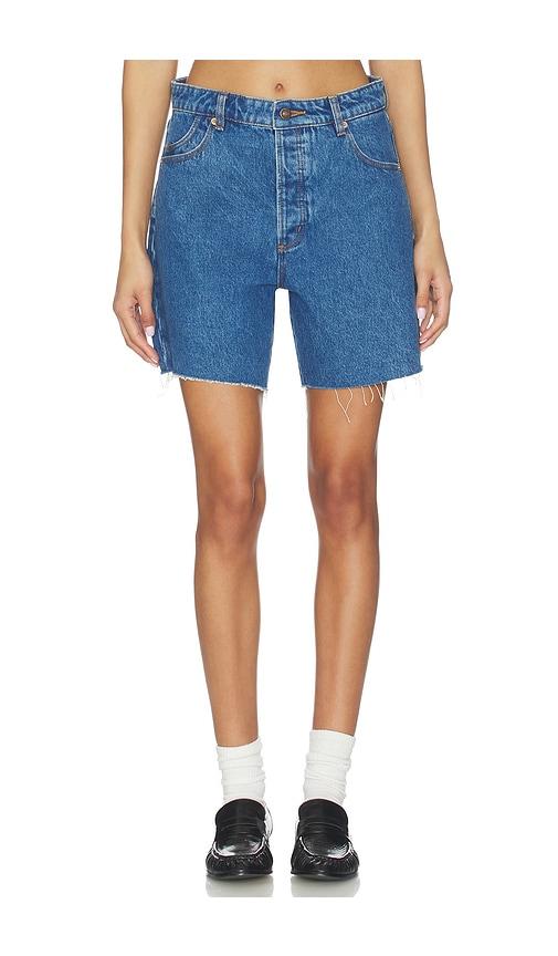 rolla's 90s relaxed short in blue.