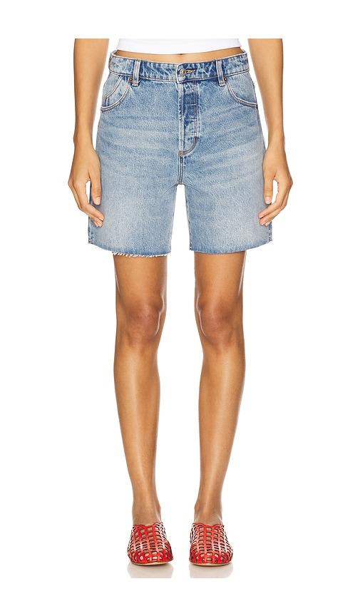 rolla's 90s relaxed short in blue.