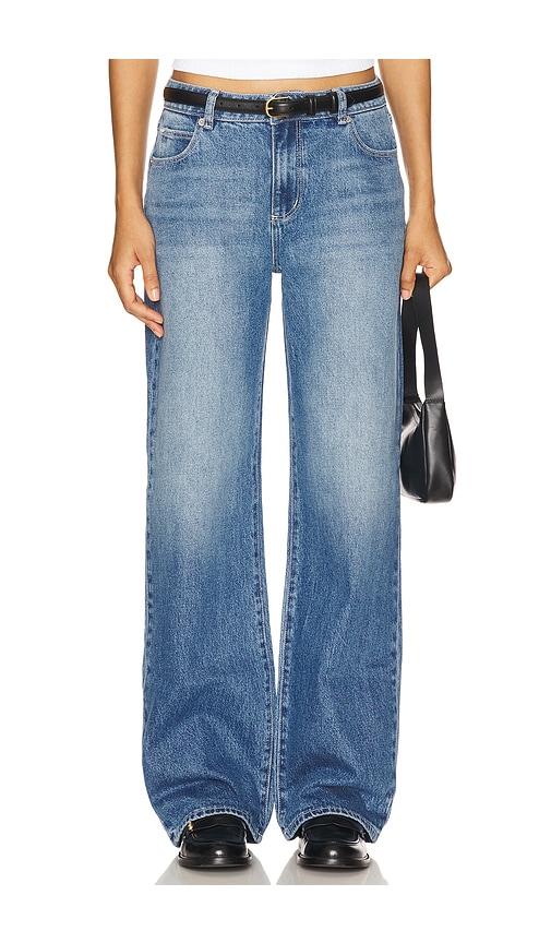 rolla's kate baggy jeans in blue.