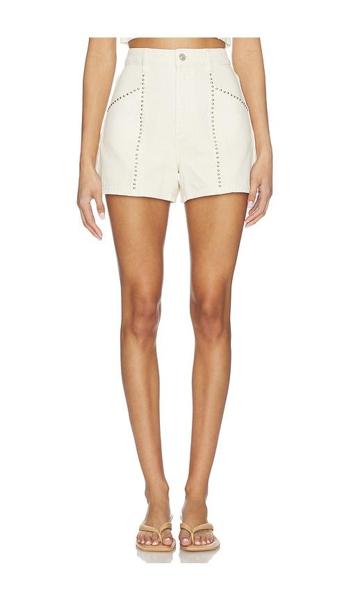 rolla's mirage short in cream.
