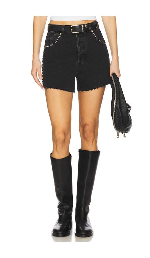 rolla's mirage thunder stud short in black.