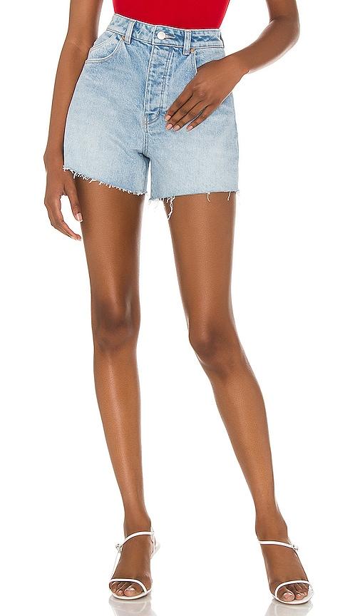 rolla's original short in denim-light.