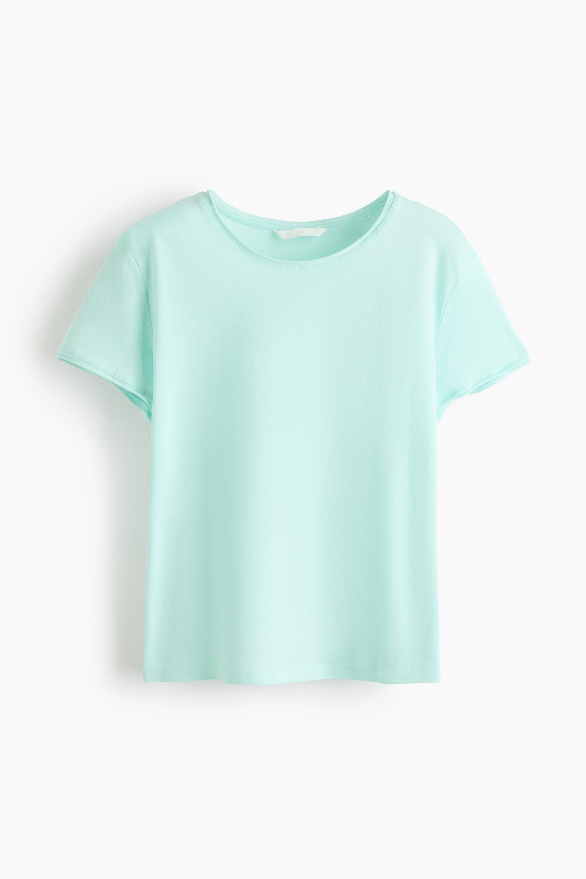 rolled-edge t-shirt
