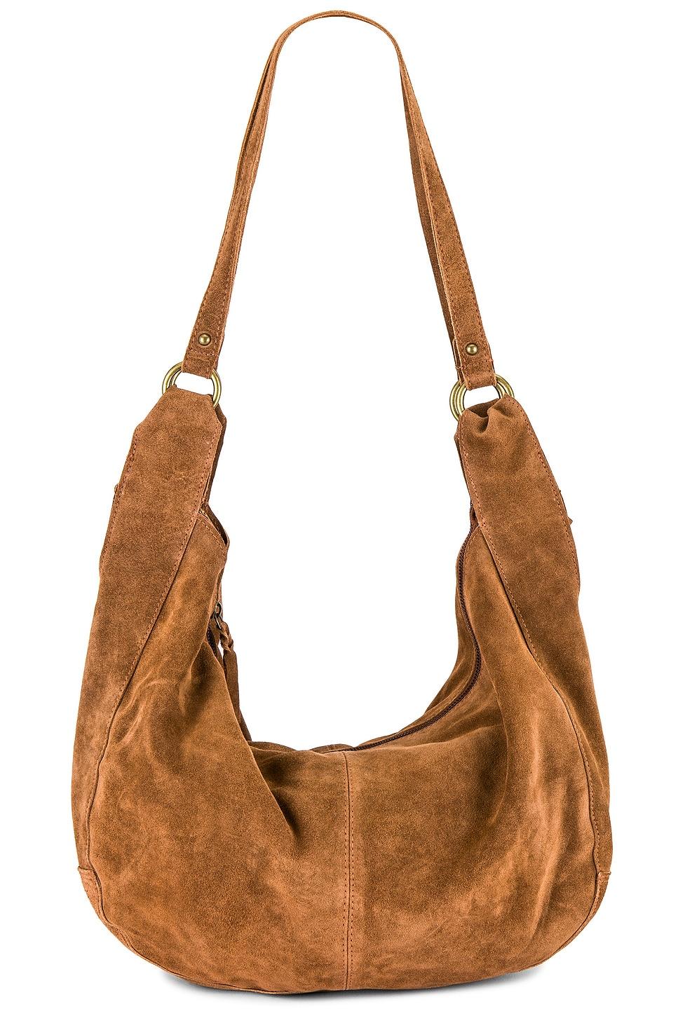 roma suede tote