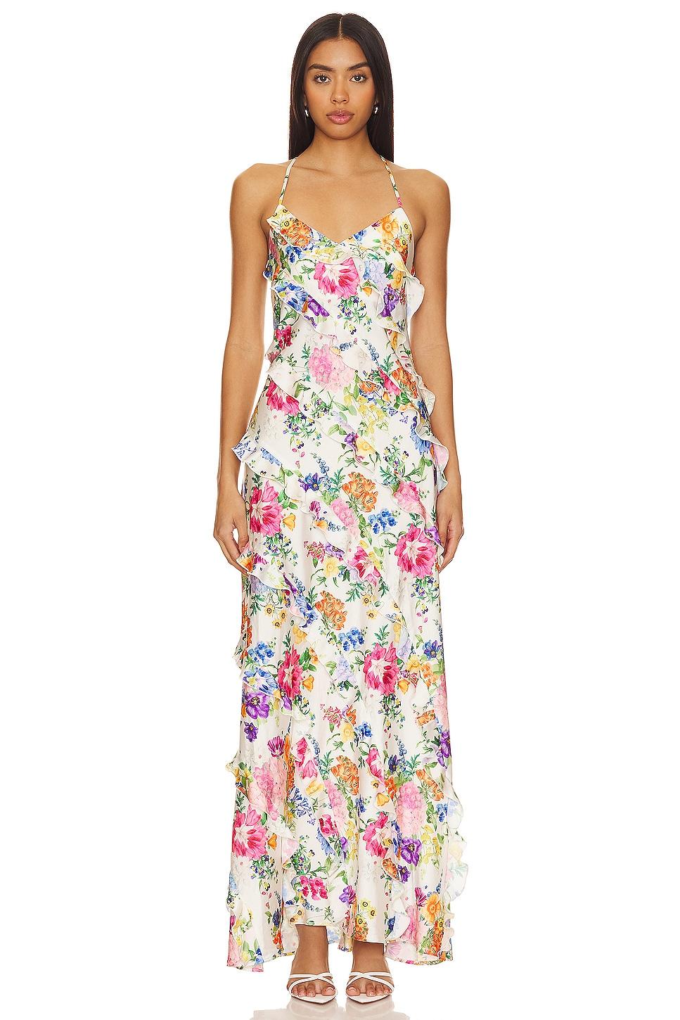 romance ruffle dress