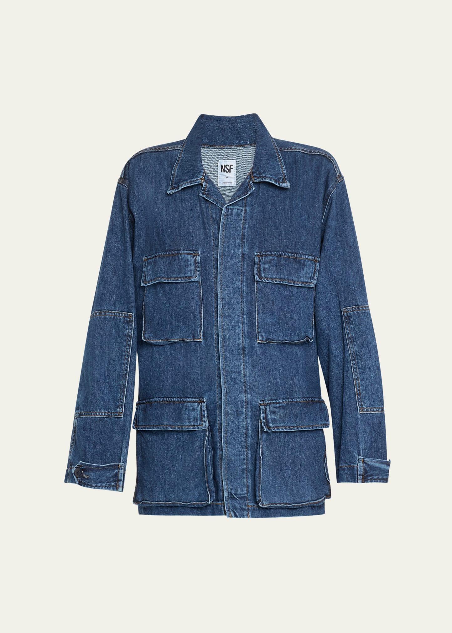 romeo oversized denim jacket
