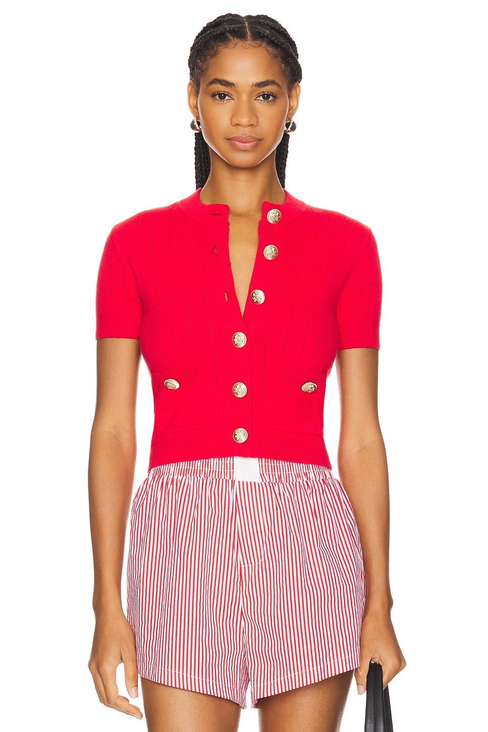 romie short sleeve cardigan