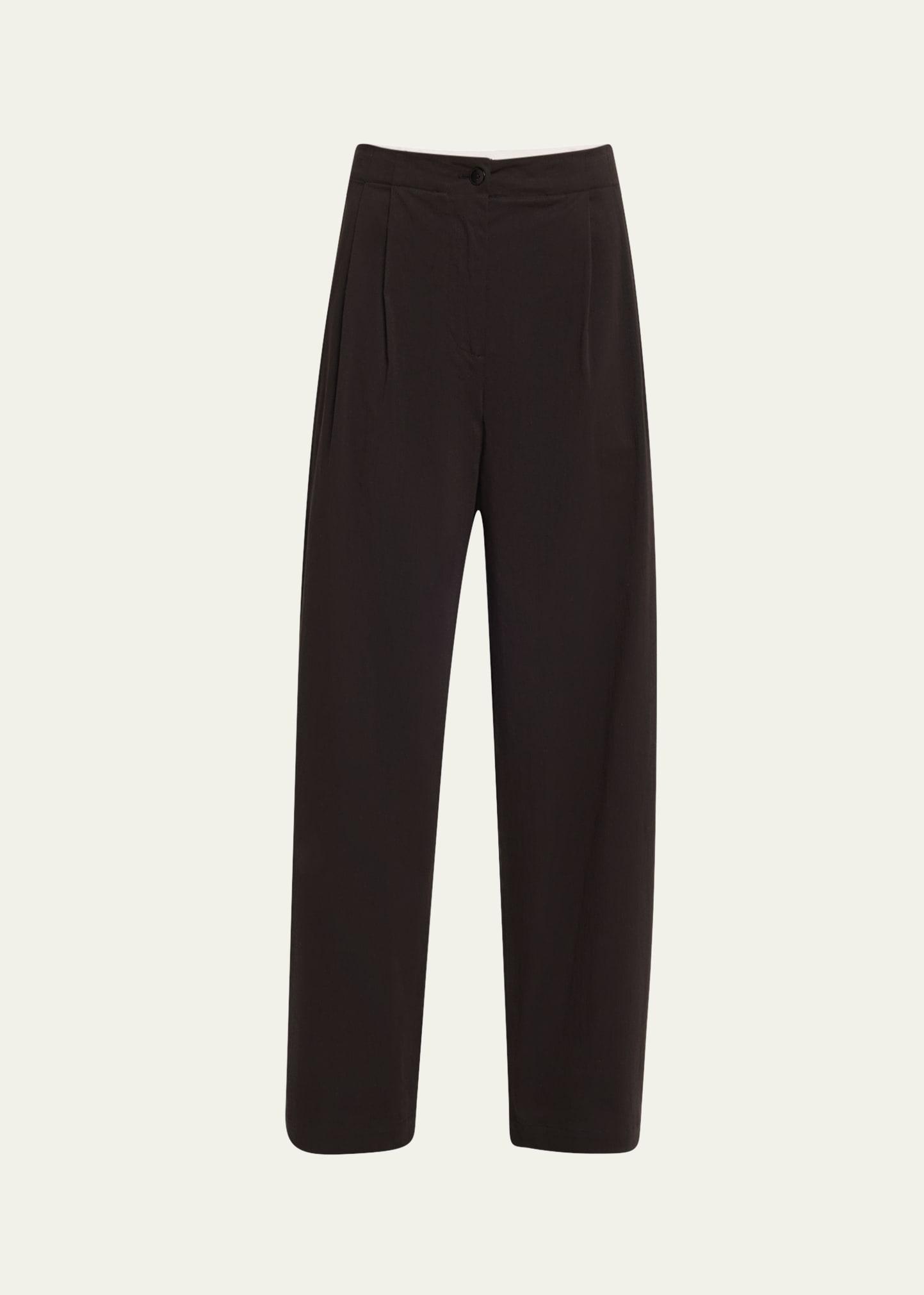 romina double-pleat pants