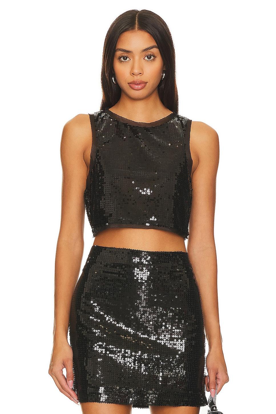 romina sequin top