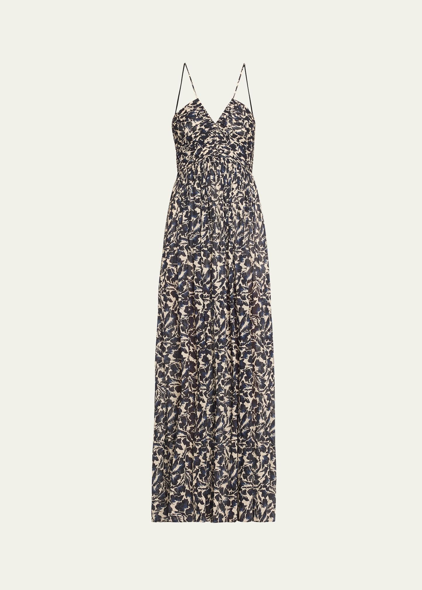 romy printed maxi dress