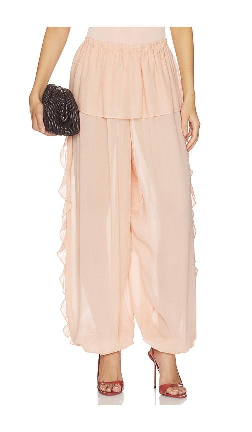 ronny kobo dolly pant in rose.
