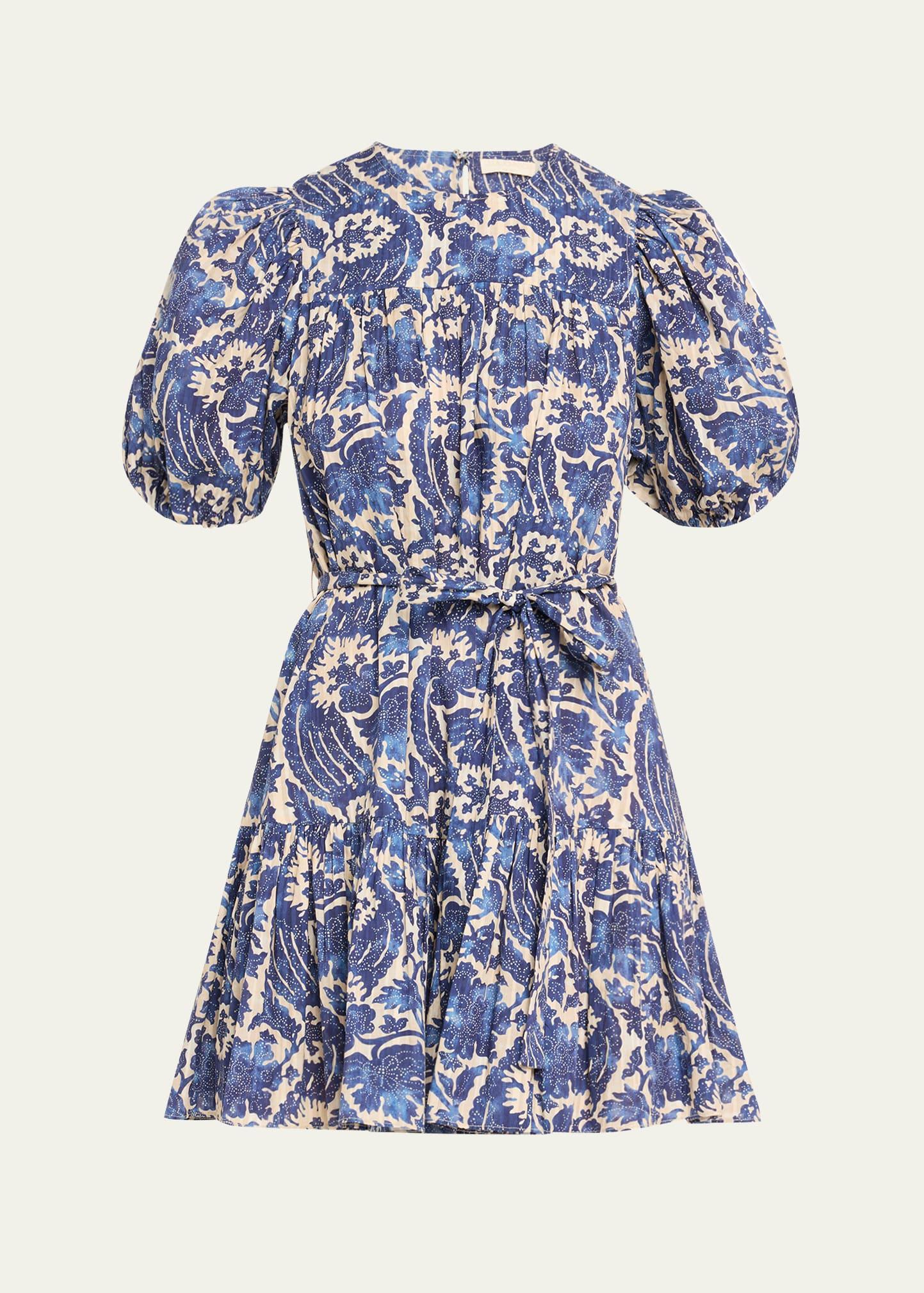 rosalie short-sleeve mini dress