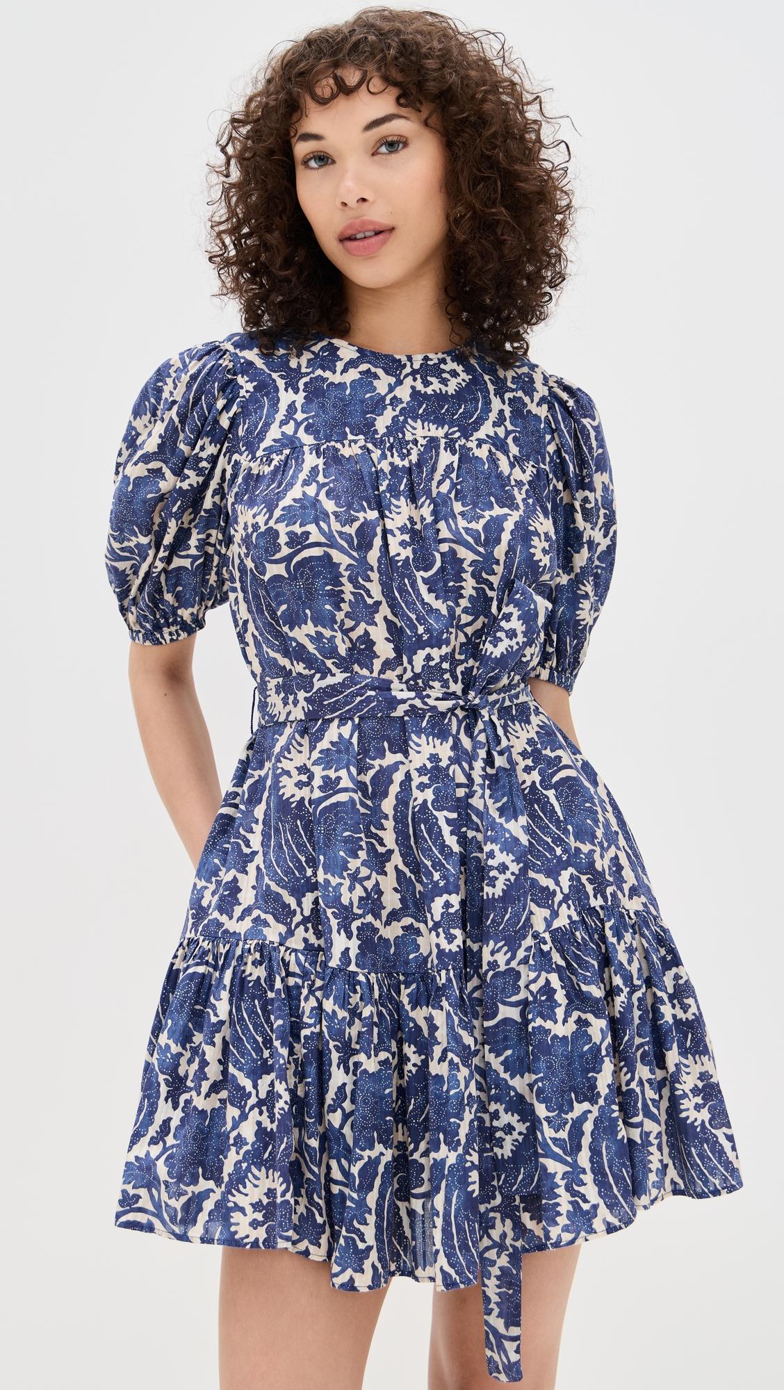 rosalie short sleeve mini dress