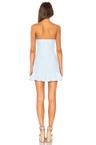 rosalie stripe ruffle dress