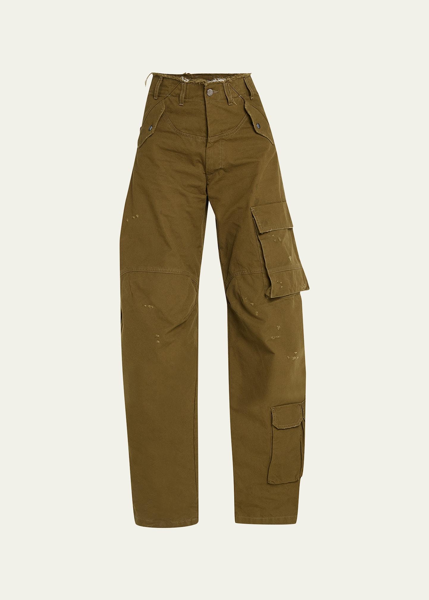 rosalind wide tapered cargo pants