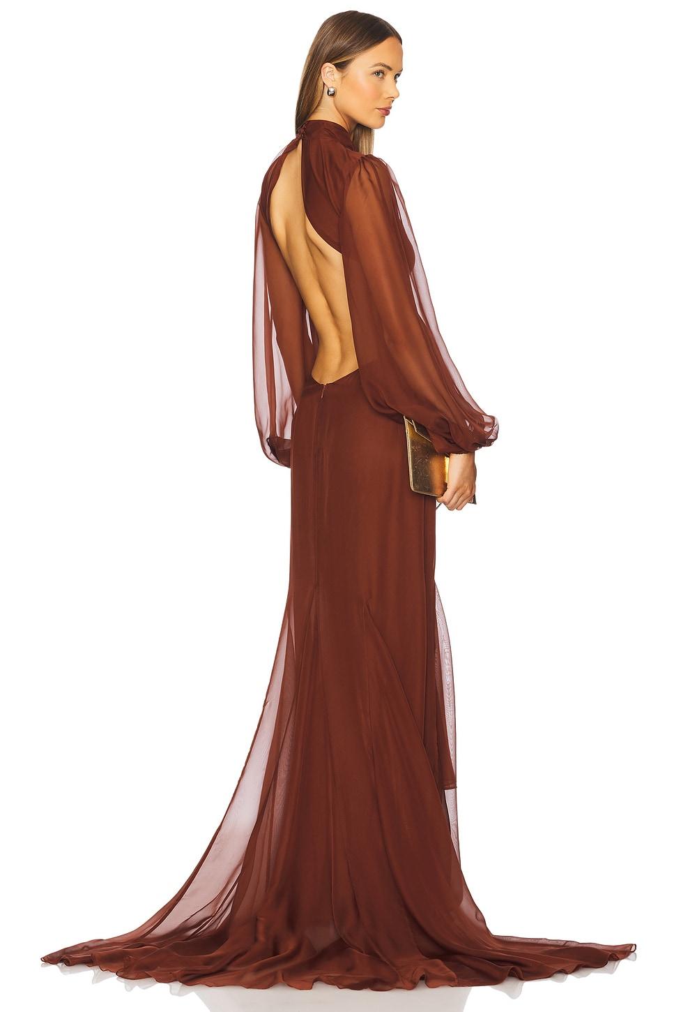 rosalinda chiffon dress