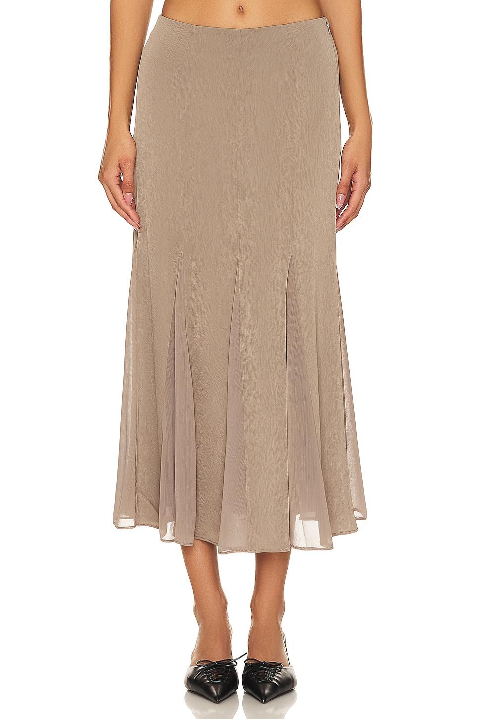 rose maxi skirt