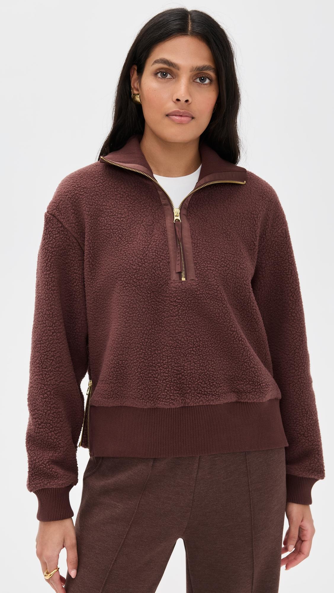 roselle half zip fleece