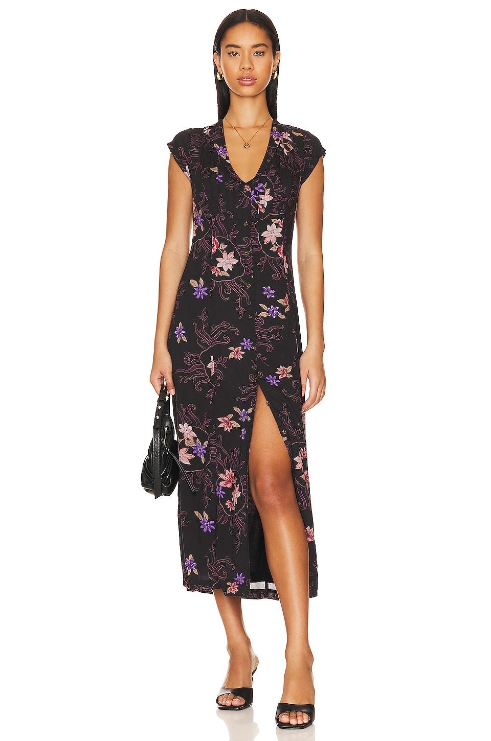 rosemary printed midi