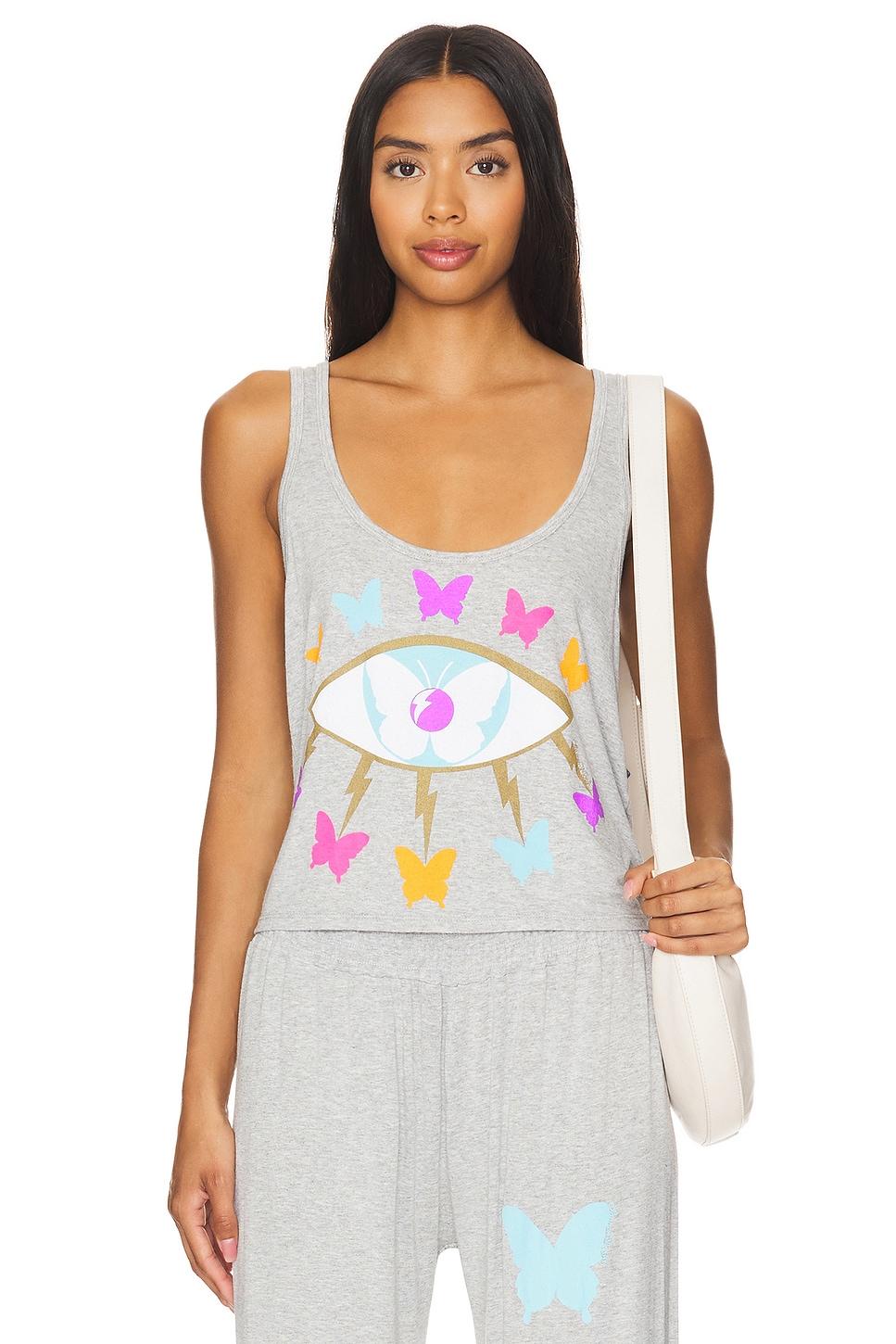 rosetta crop tank butterfly eye