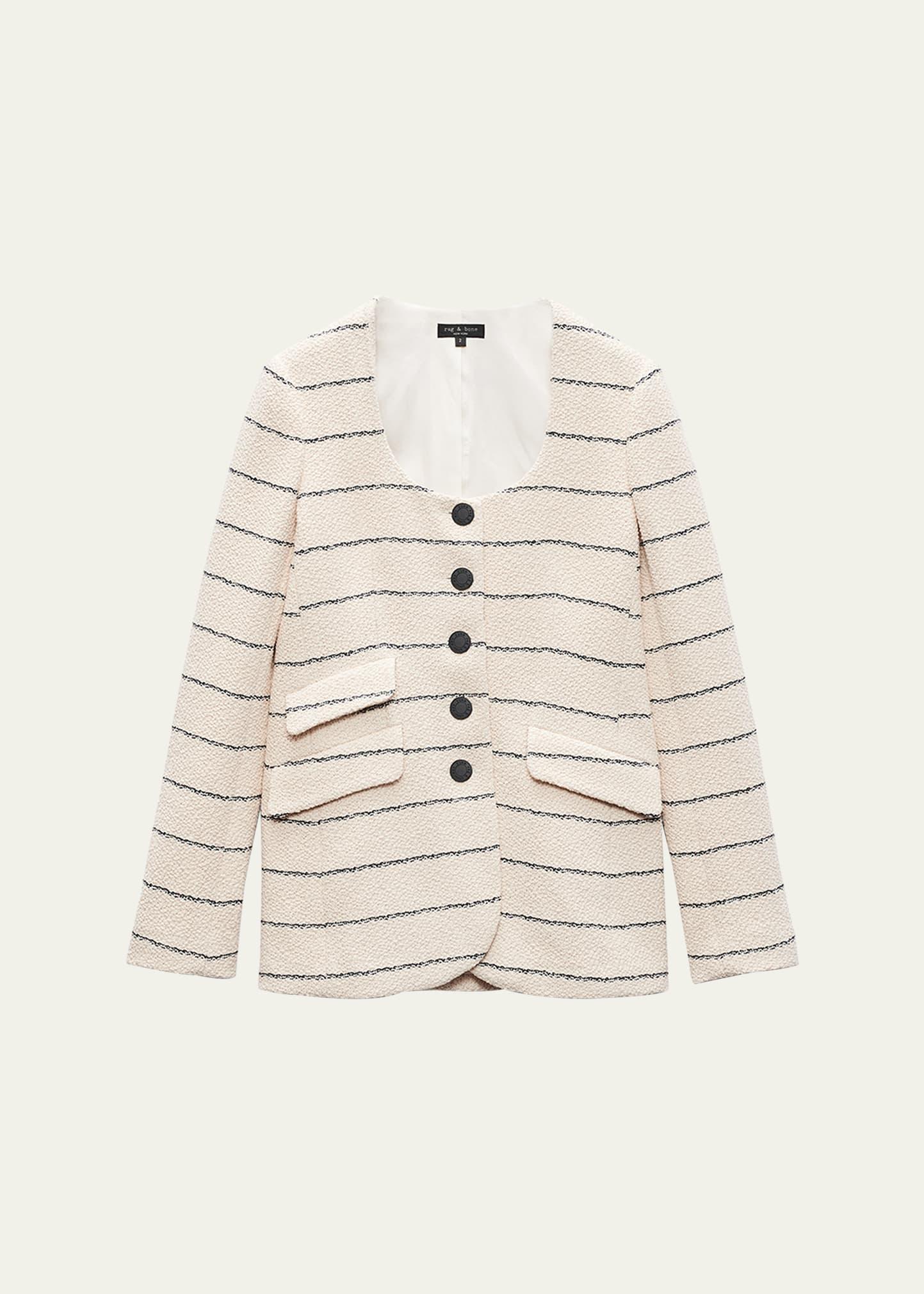 roslyn stripe blazer