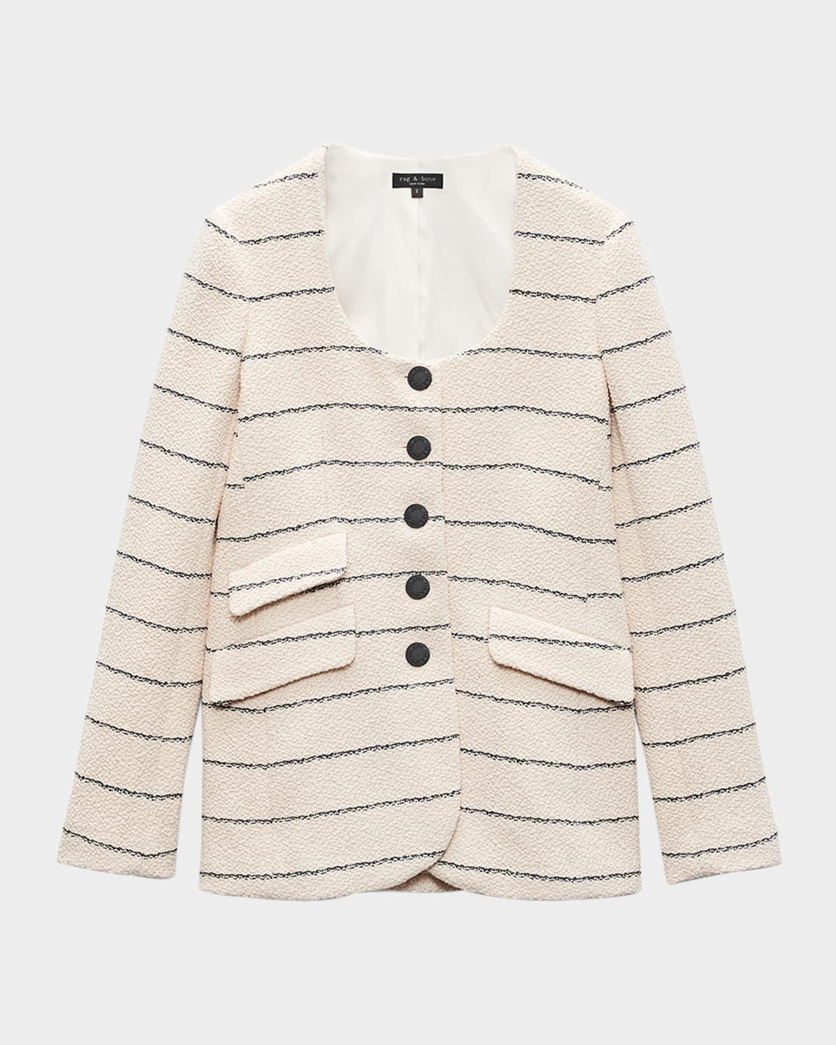 roslyn stripe blazer