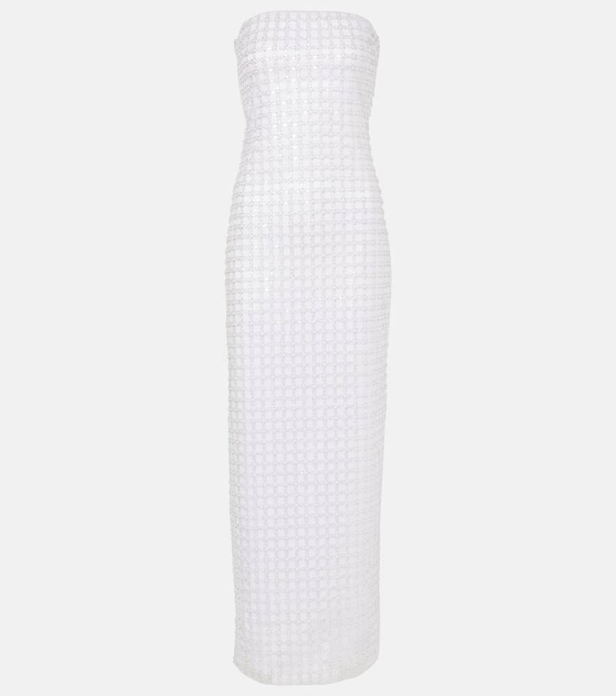 rotate bridal beaded sequined maxi dress