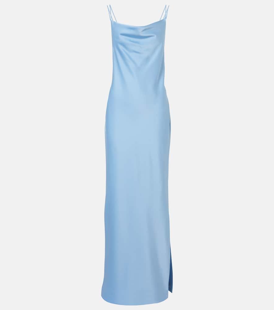 rotate bridal satin slip dress