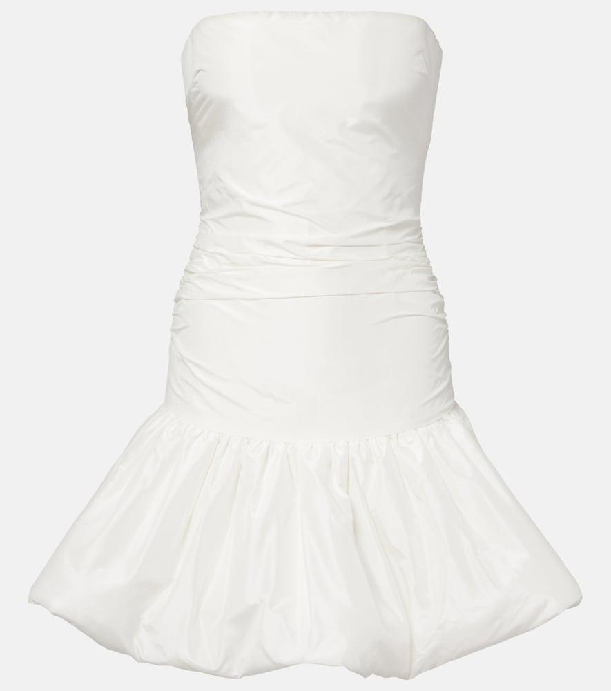rotate bridal silk taffeta minidress