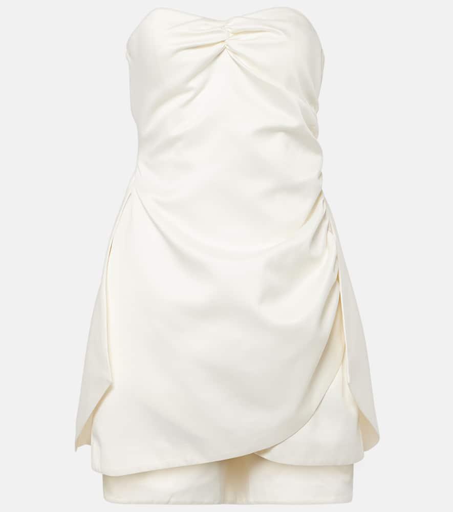 rotate bridal strapless minidress
