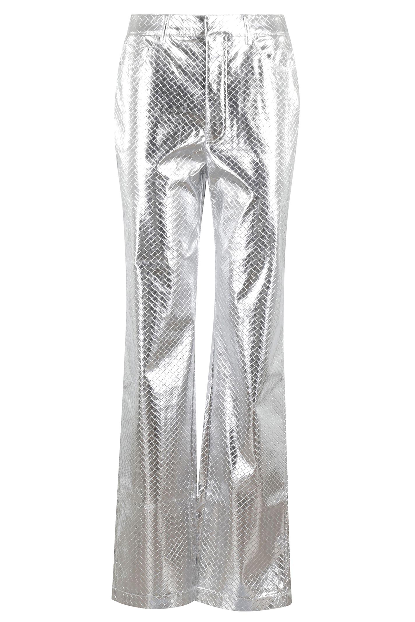 rotate by birger christensen braided straight pants