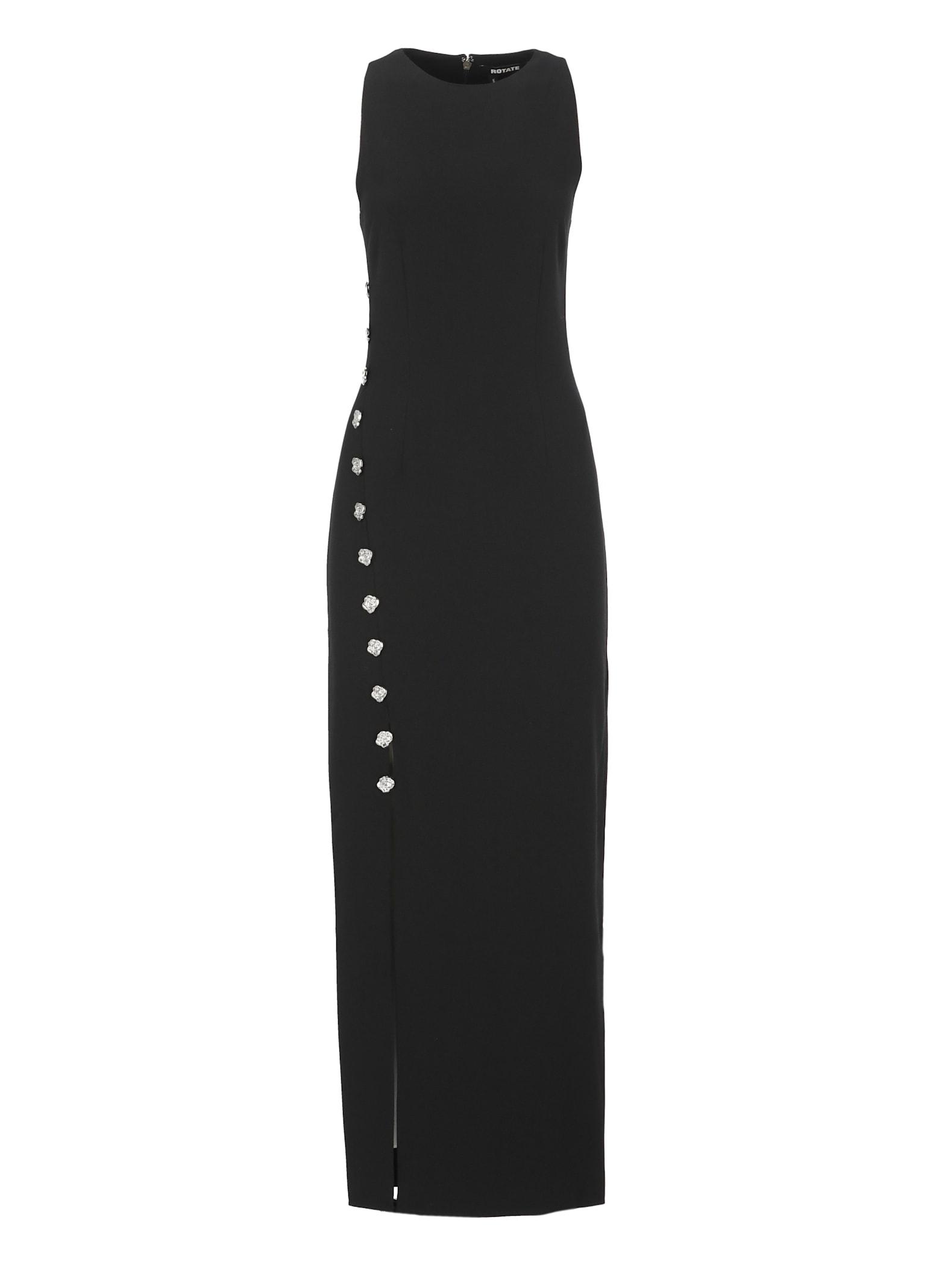 rotate by birger christensen crepe dress