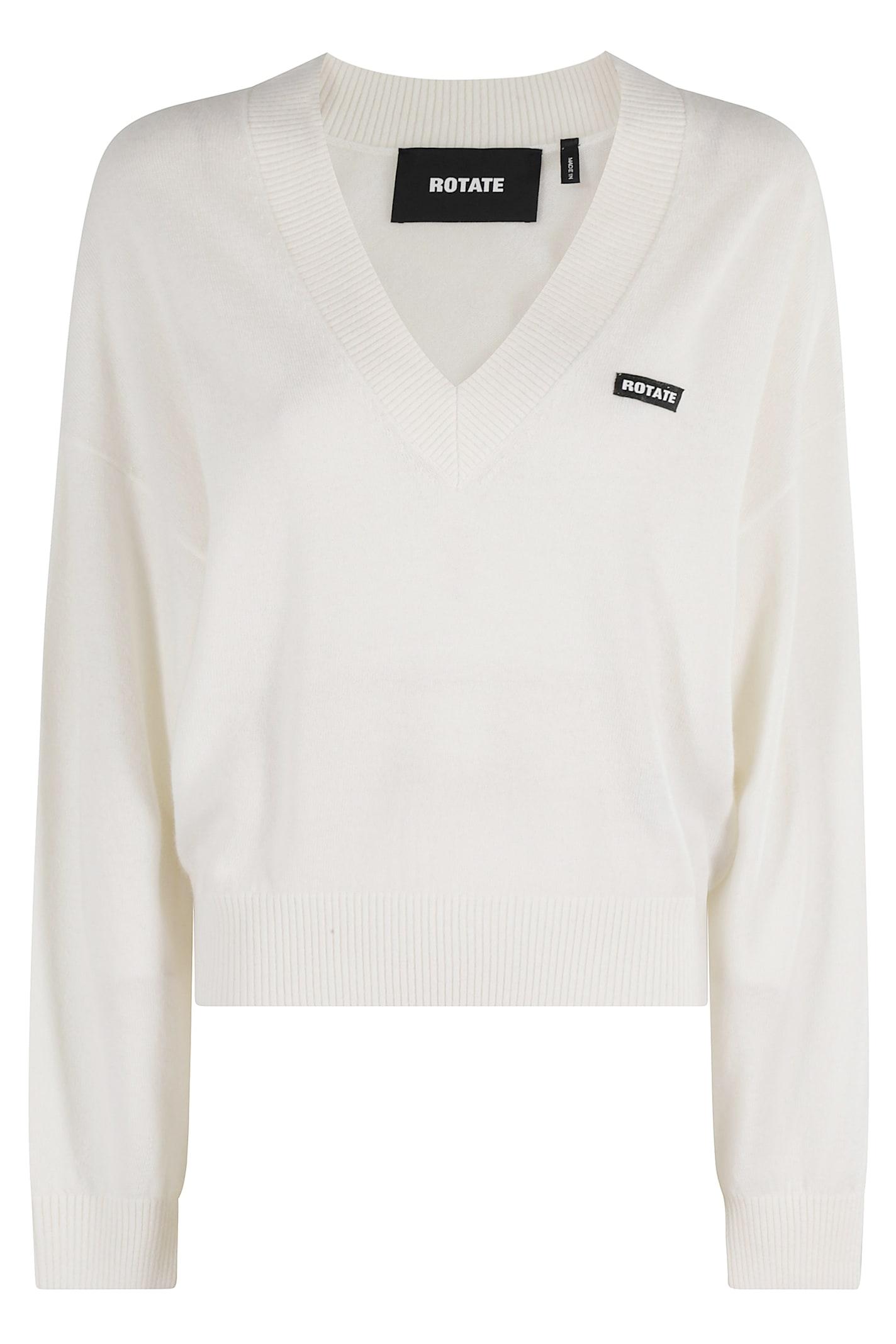 rotate by birger christensen knit vneck sweater