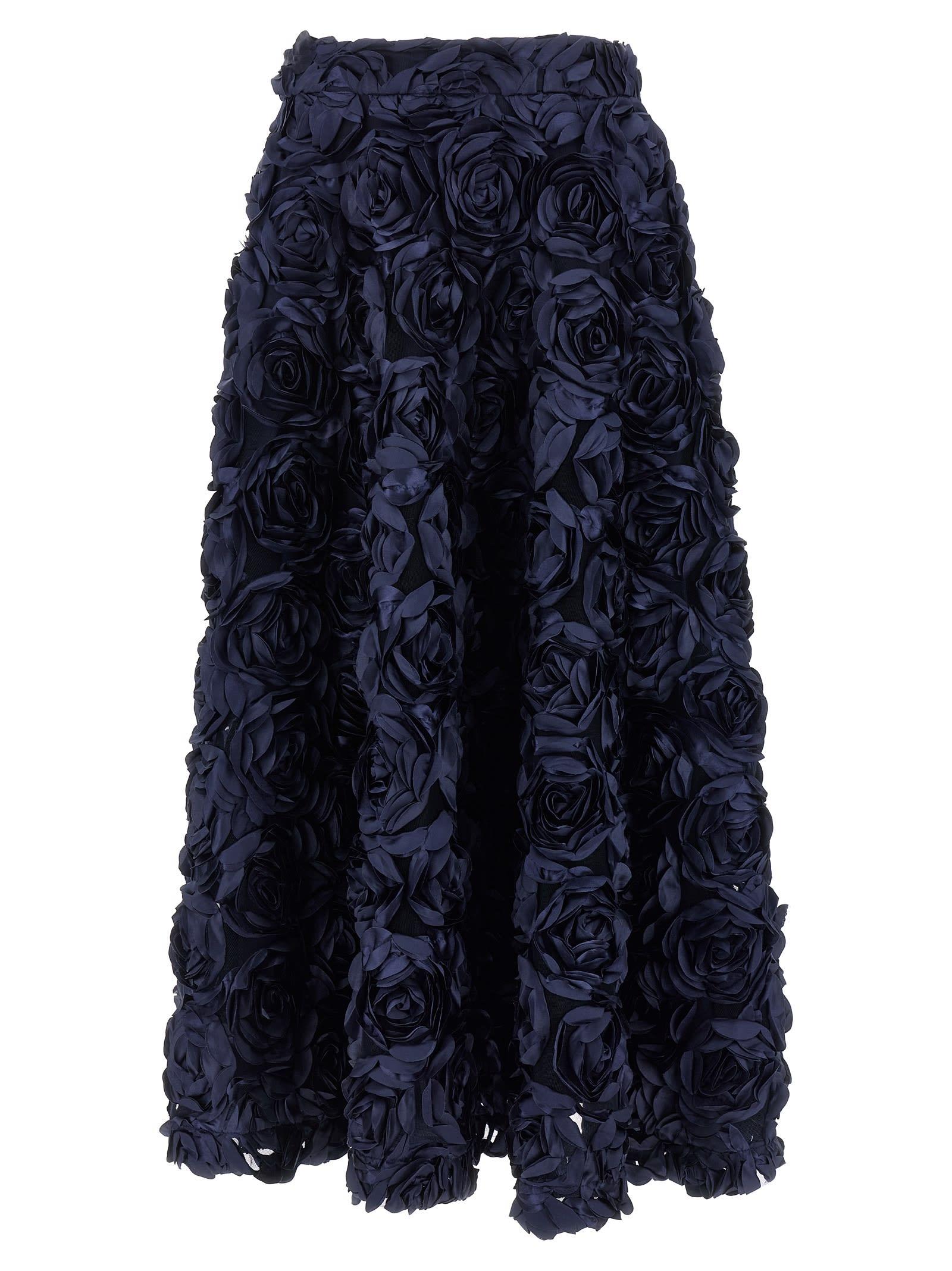 rotate by birger christensen maxi sun skirt