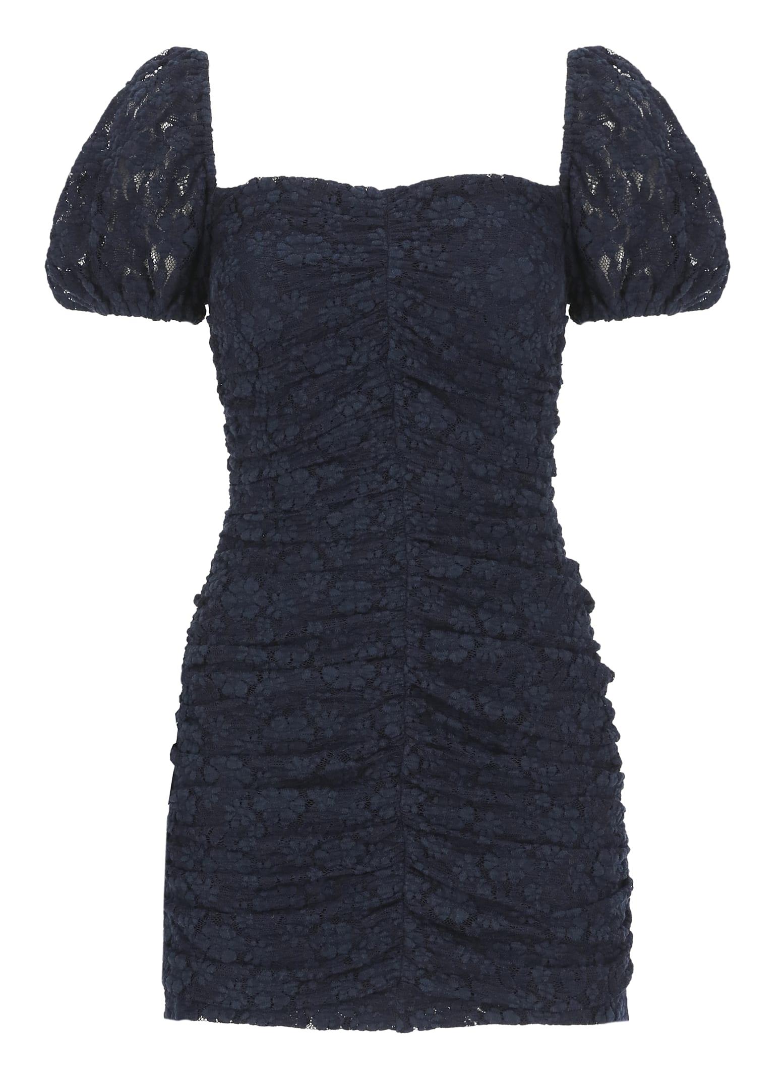 rotate by birger christensen micro lace dress