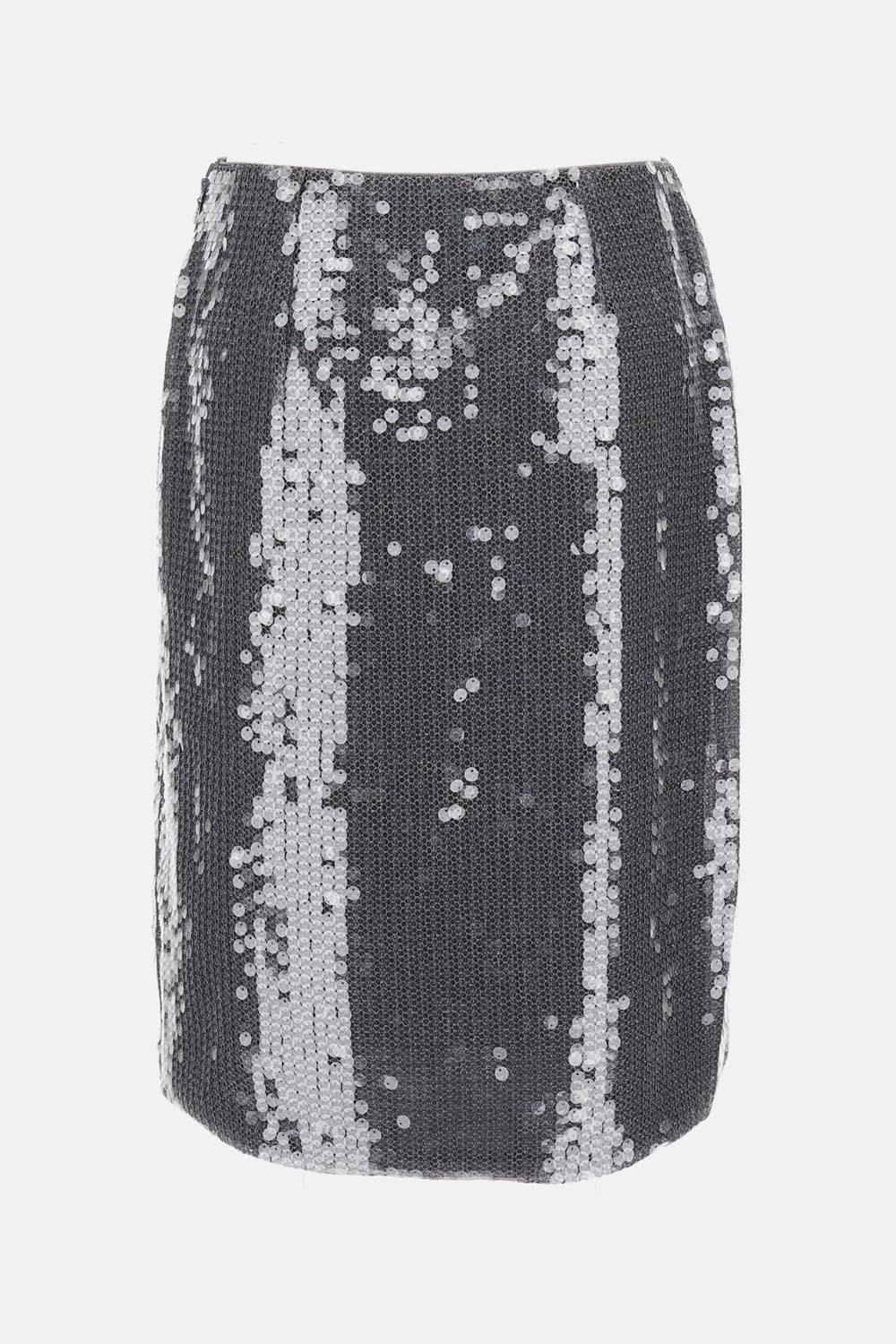 rotate by birger christensen midi skirt