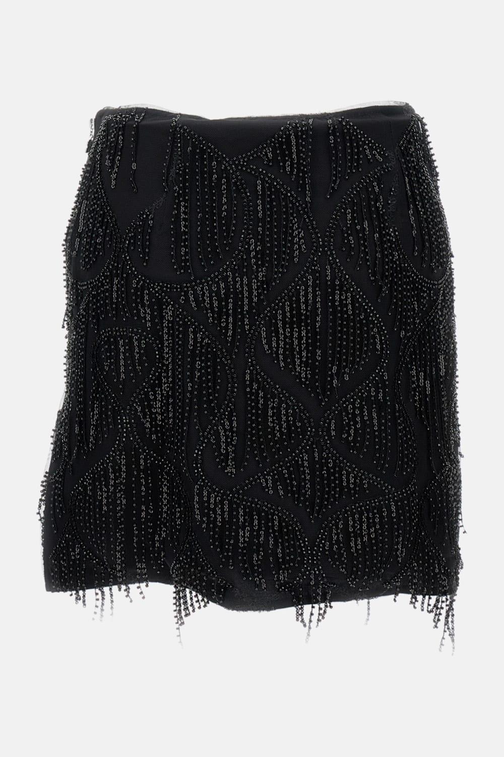 rotate by birger christensen mini skirt sequins
