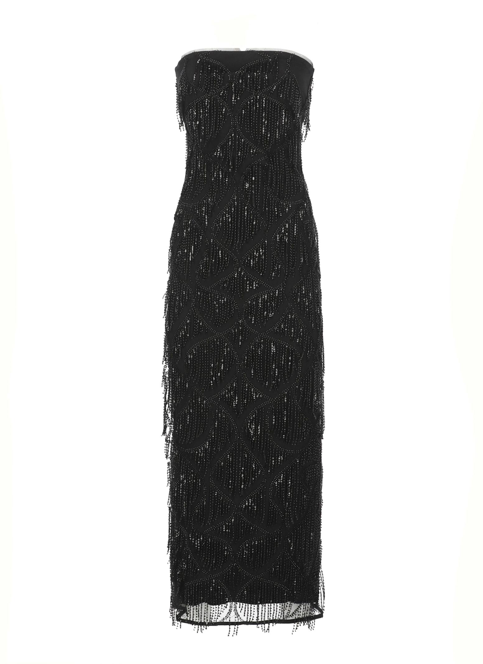 rotate by birger christensen paillettes dress