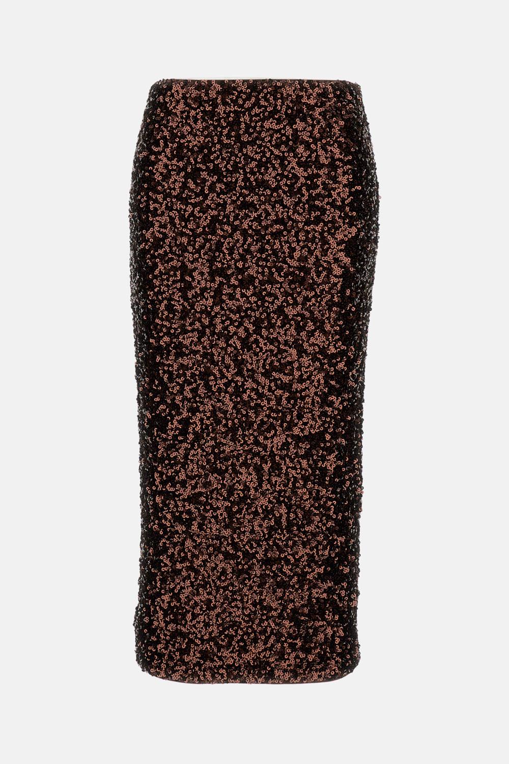 rotate by birger christensen sequin pencil skirt