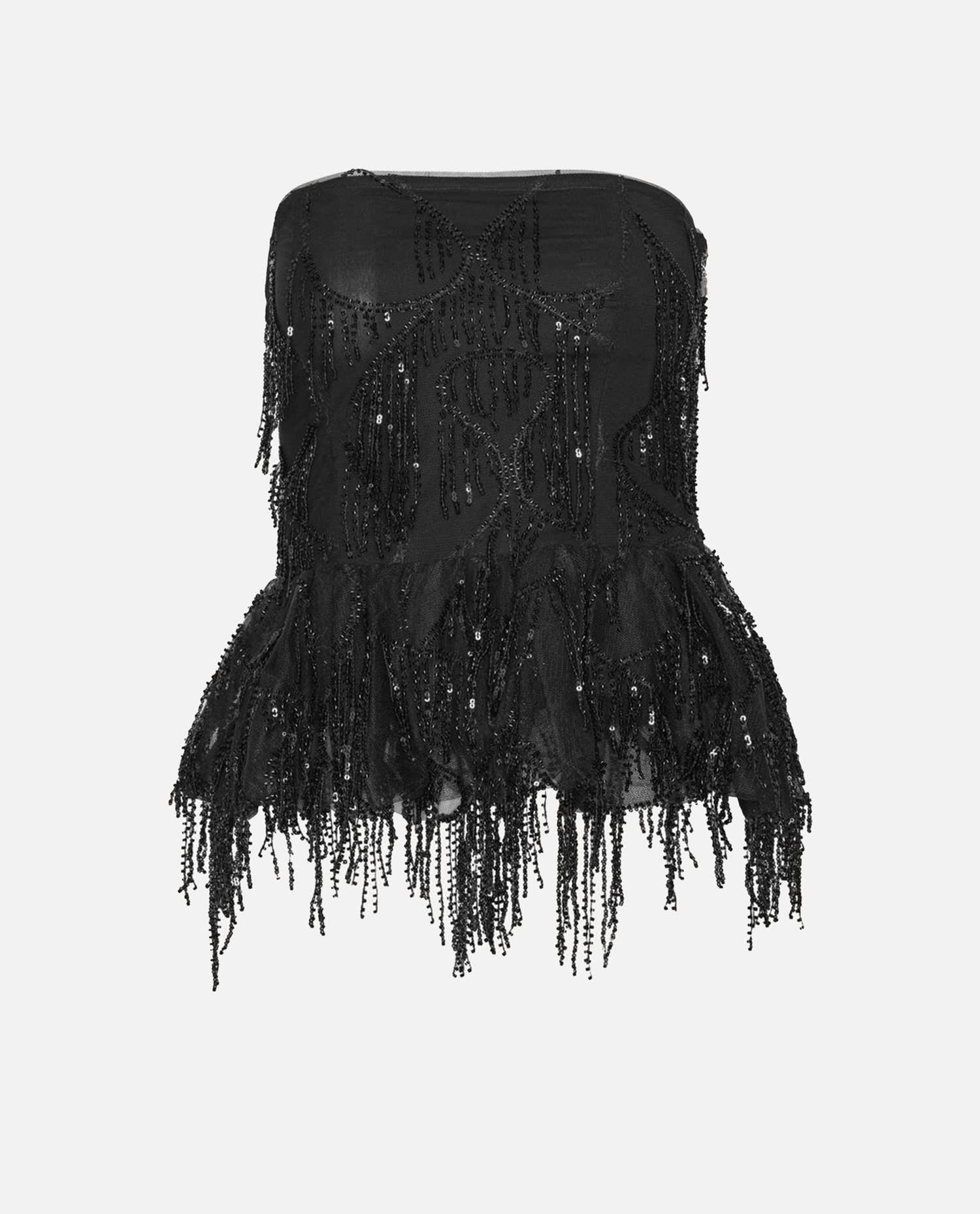 rotate by birger christensen sequin top
