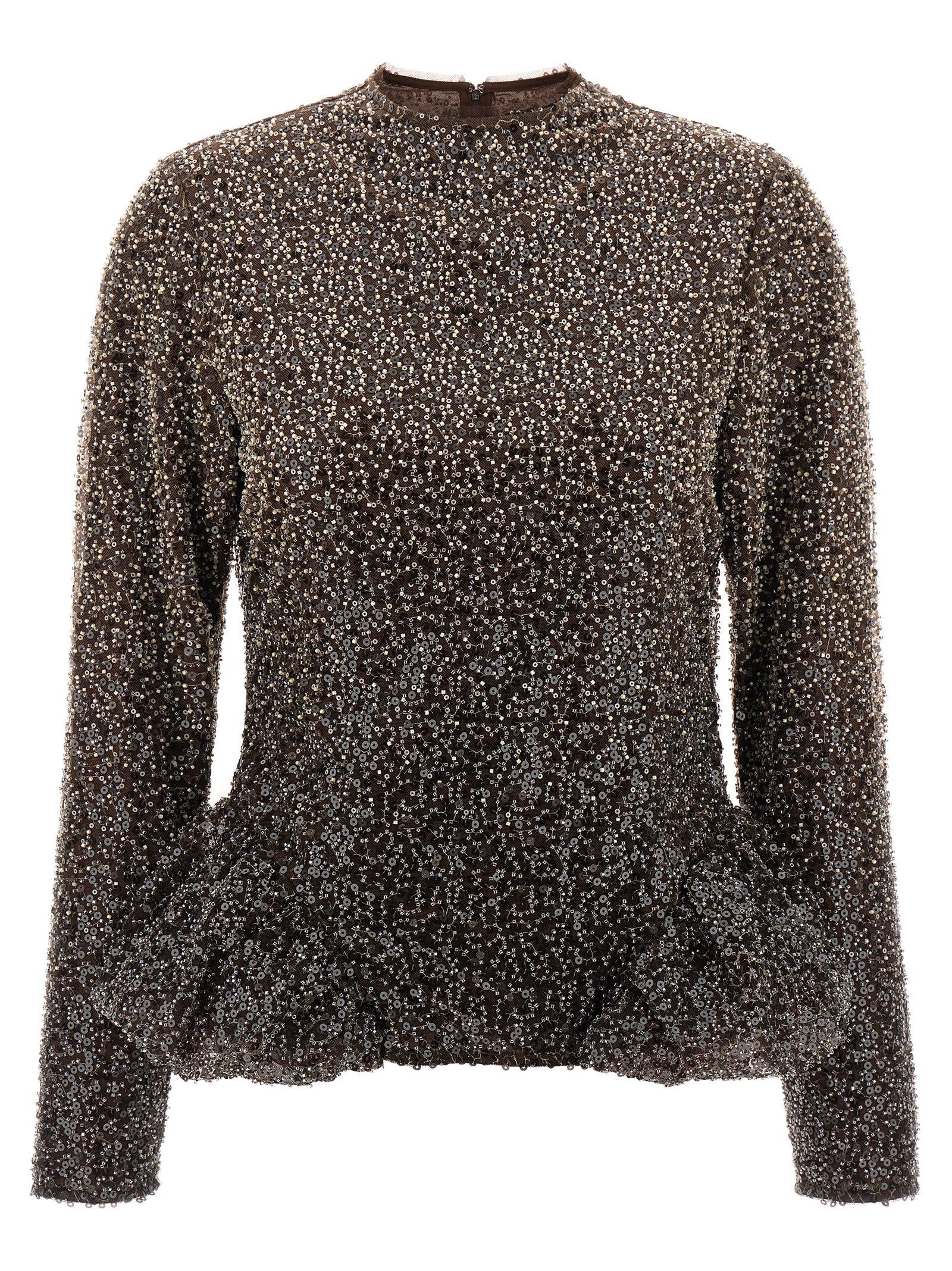rotate by birger christensen sequin top