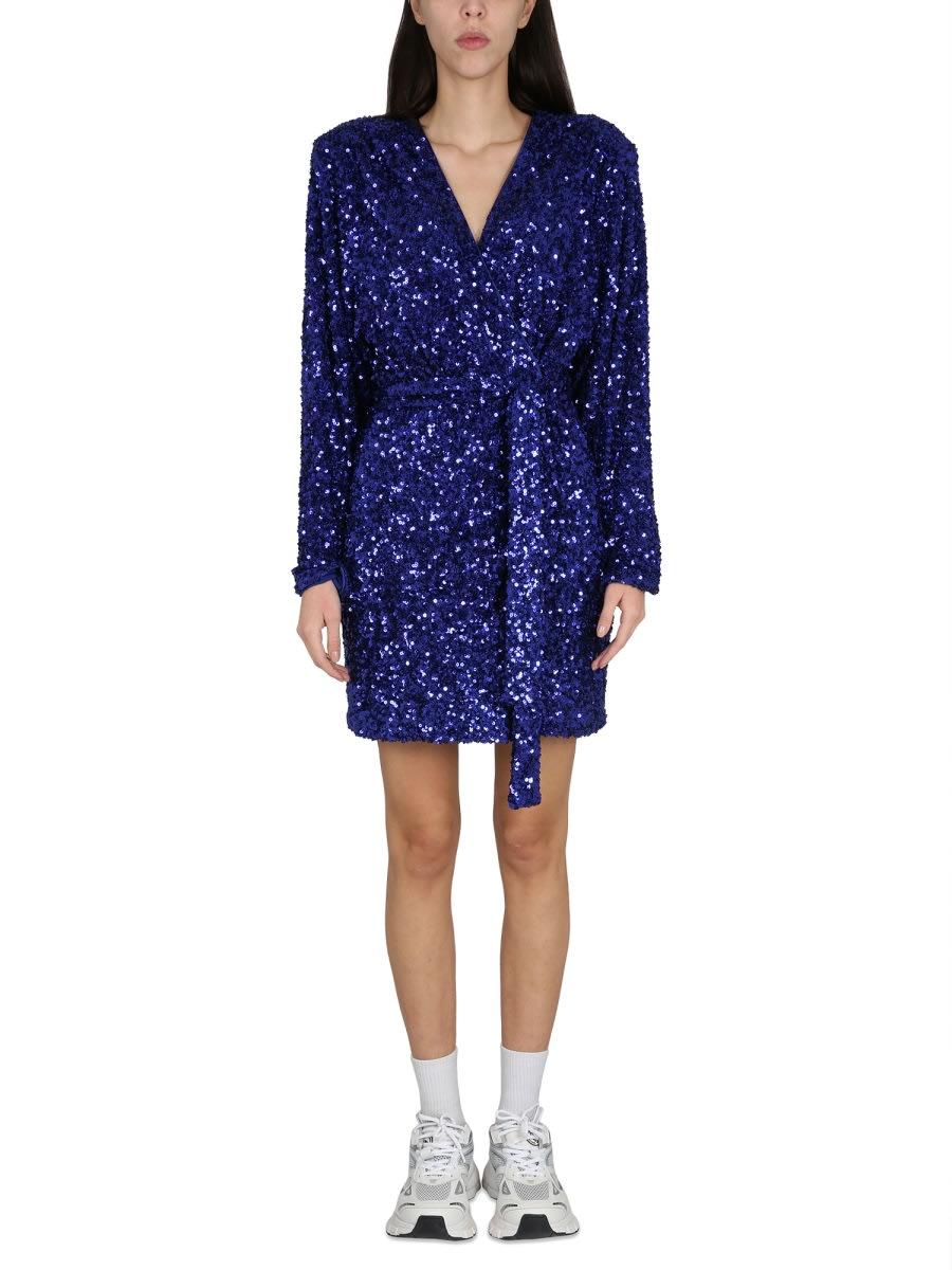 rotate by birger christensen sequined dress