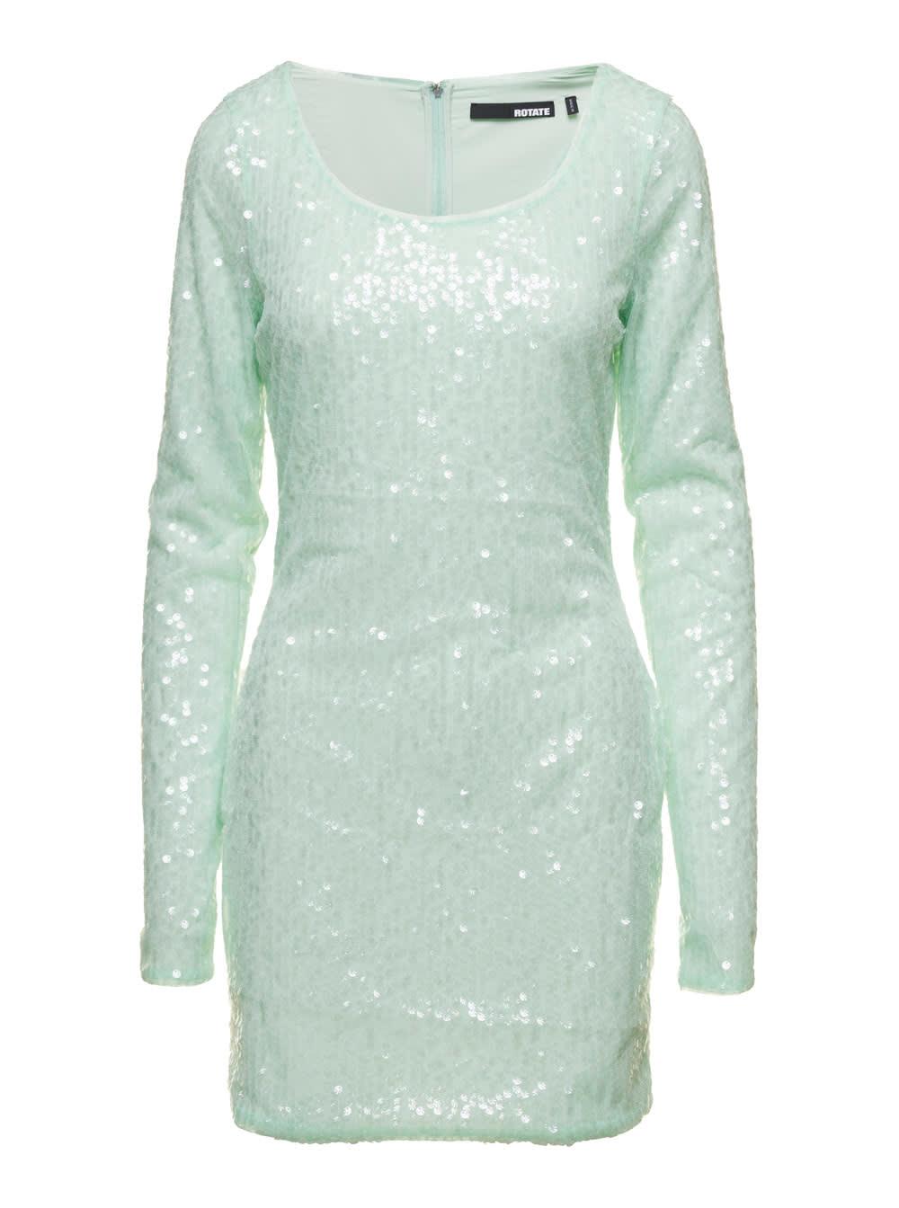 rotate by birger christensen sequins mini dress